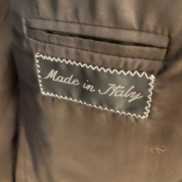 Valentino Italy Suit Jacket Virgin Wool Sz 42 - Picture 14 of 16